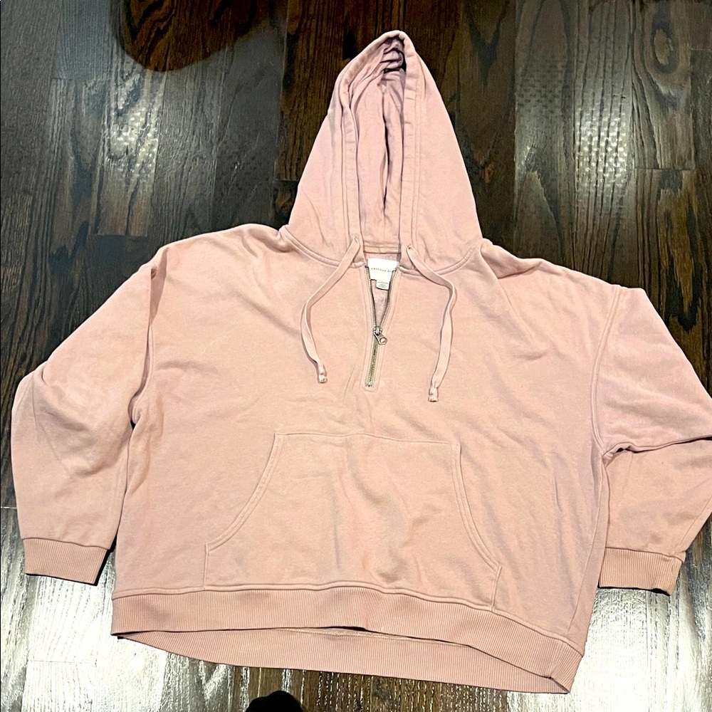 American Eagle Outfitters Light Pink Hoodie